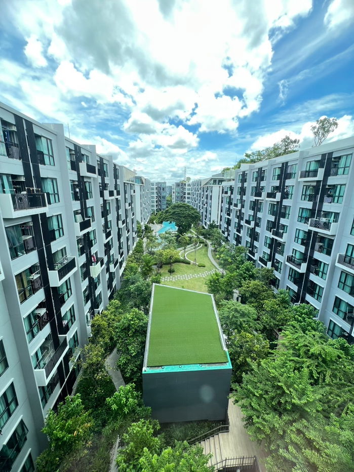 รูป ให้เช่า Kave Town Space 2ห้องนอน 2ห้องน้ำ พื้นที่36 ตรม. ชั้น 7 ตึก B  ใกล้ ม. กรุงเทพ สะดวกสบาย เฟอร์นิเจอครบ พร้อมอยู่ - รูปที่ 12/13