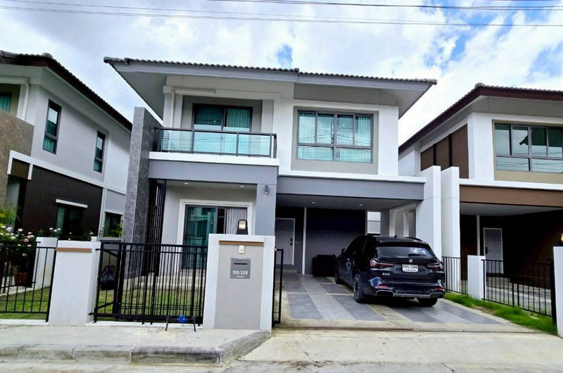 บ้านเดี่ยวให้เช่า : ✅️พร้อมอยู่ ปล่อยเช่าบ้านกาญกนก12 เฟด3 3 ห้องนอน 3 ห้องน้ำ ราคา 30,000฿/เดือน