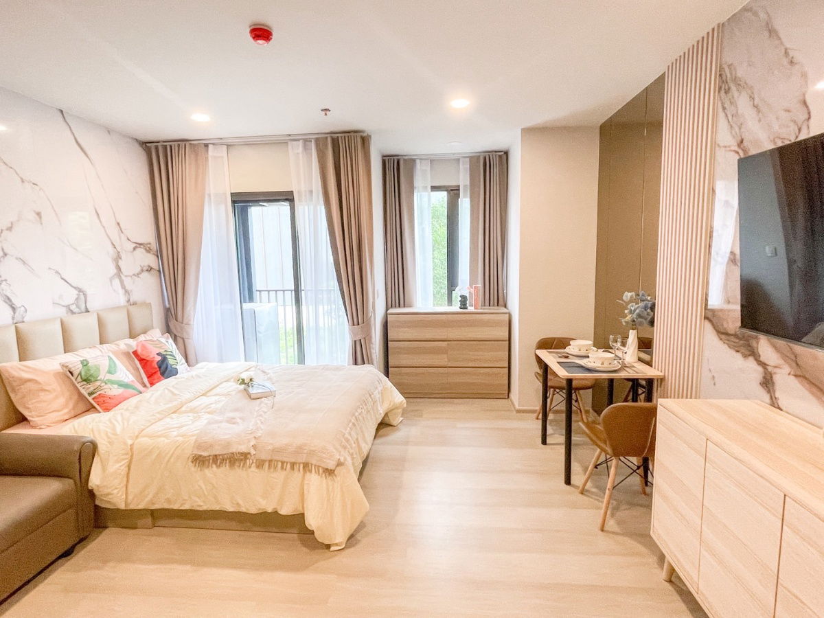 รูป Aspire Onnut Station, คอนโดส่วนกลางสวยมาก, ห้องสตูดิโอสวยจึ้ง,  ค่าเช่า 16k  - รูปที่ 8/20