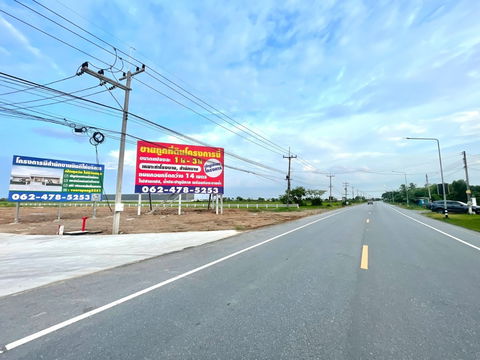 (ขาย) ที่ดินแบ่งขาย สร้างโรงงานในโครงการลำลูกกา คลอง 8 สาธารณูปโภคครบ ใช้งานได้ทันที ไม่ต้องเดินระบบเอง