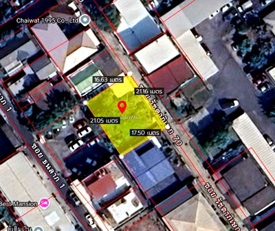 ที่ดิน การไฟฟ้าฝ่ายผลิตแห่งประเทศไทย : ที่ดินทำเลงาม ปากซอยรัชดา70 135ม.ถนน รัชดาภิเษก