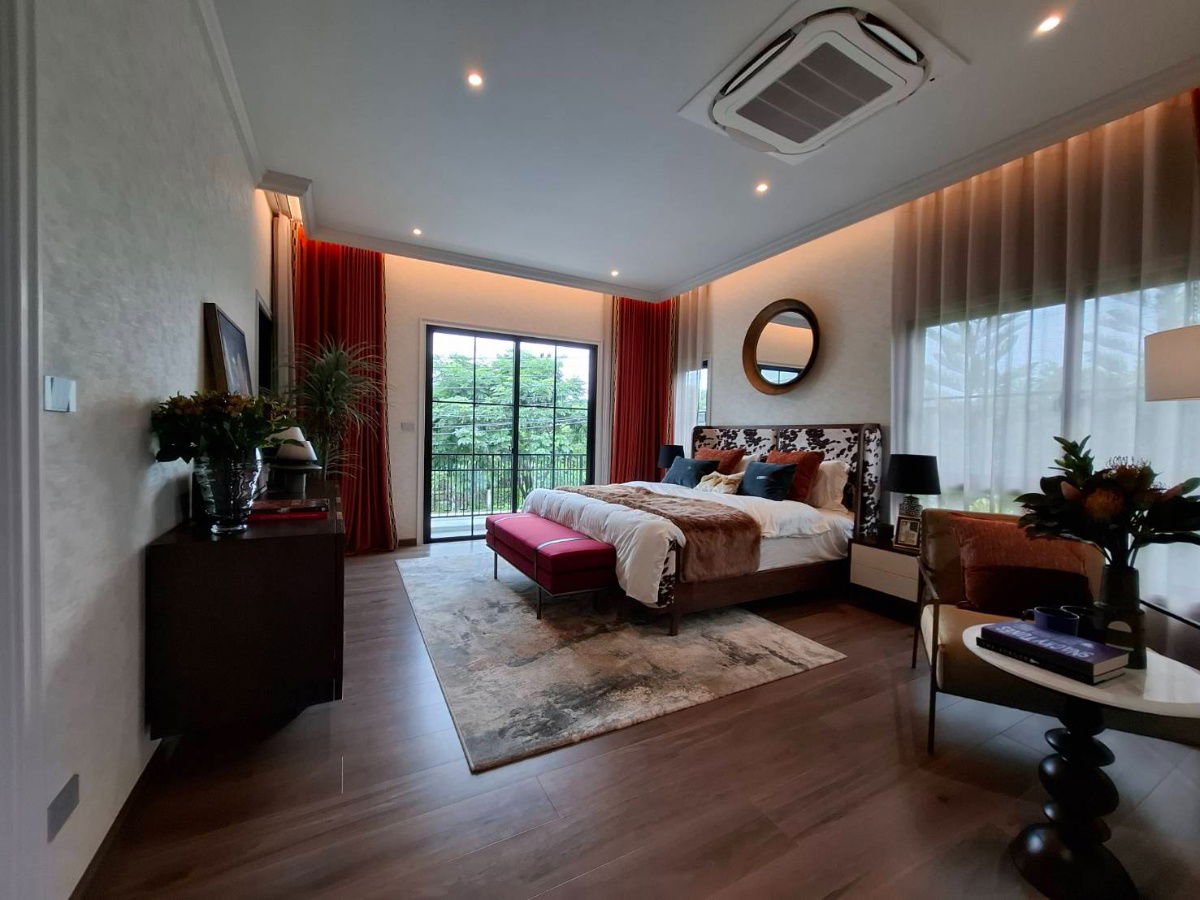 picture Open for sale, ready-to-move-in model home, luxuriously decorated, Setthasiri Ruamchok project, a company of Sansiri - 10/12