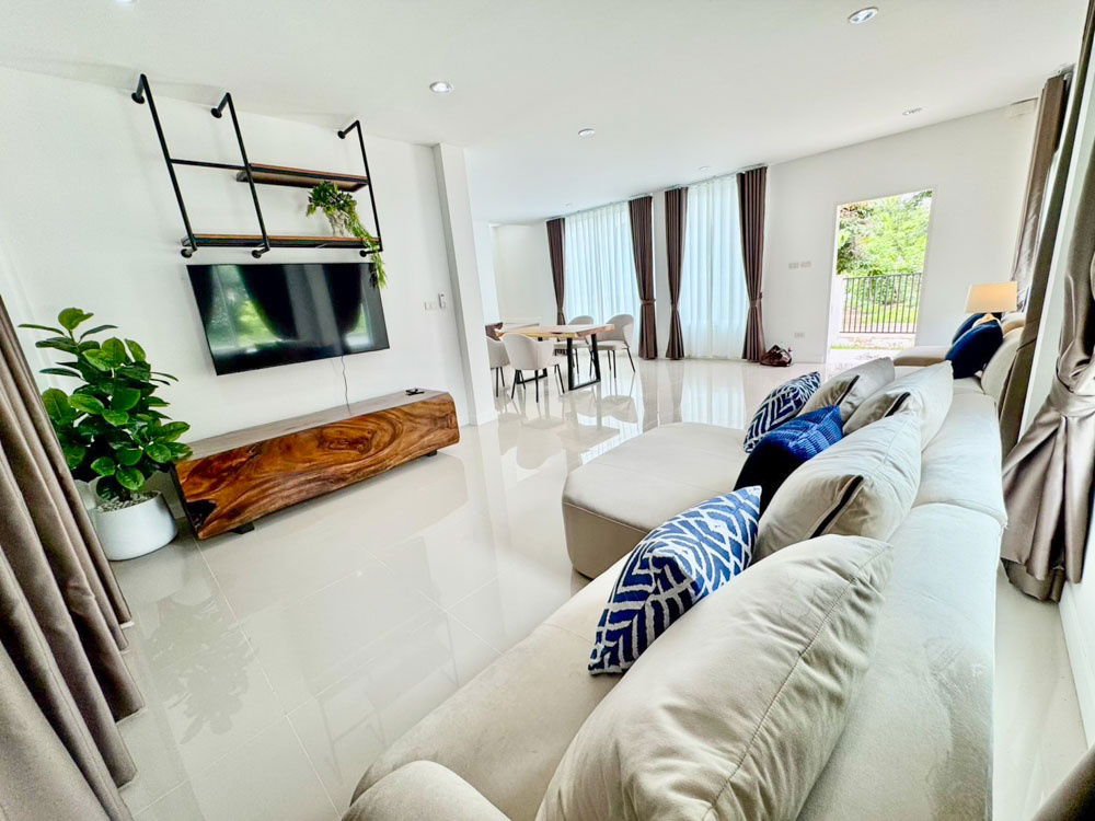 รูป ทุนดีมีชัย! บ้านเดี่ยวพร้อมผู้เช่า ใกล้โรงเรียนนานาชาติ ผลตอบแทน 8.5% ใจกลางหางดง! - รูปที่ 2/12