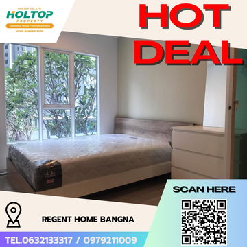 #R5360 Condo for rent Regent Home Bangna 