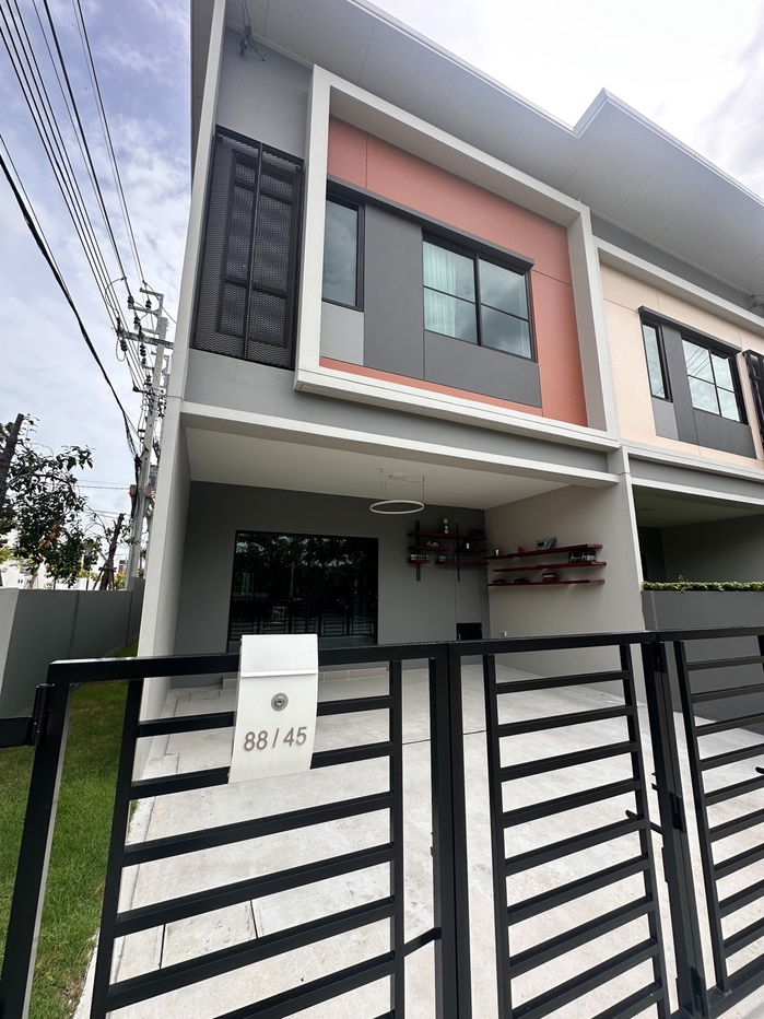 รูป 🏡 ขายบ้านแปลงมุม “สิริเพลส บางใหญ่” แบบบ้าน Loft-133 พร้อมอยู่ ใกล้เซ็นทรัลเวสต์เกต & MRT 🚆 - รูปที่ 2/22
