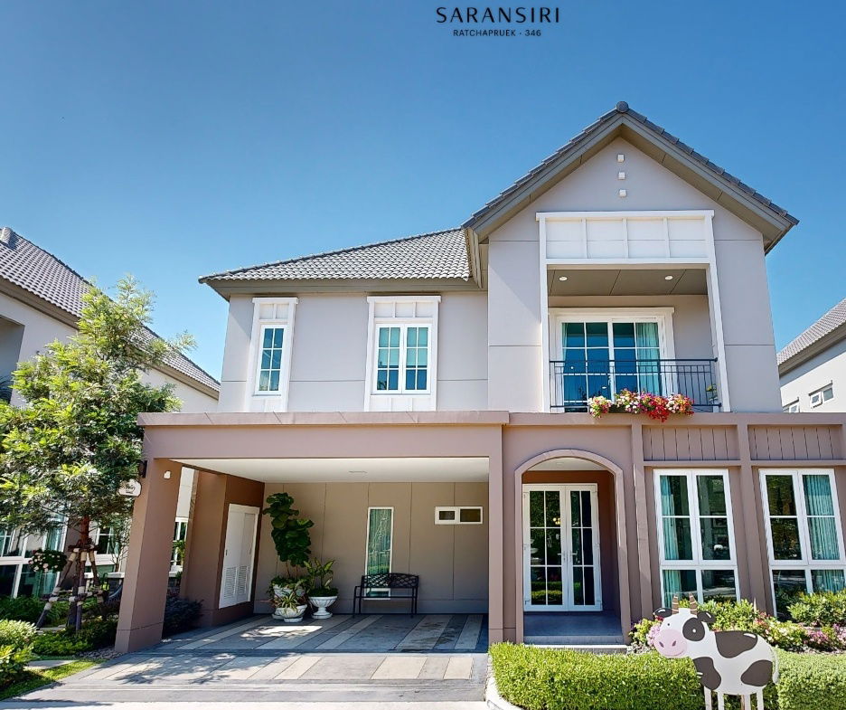 รูป ขายบ้านตัวอย่าง  สราญสิริ ราชพฤกษ์ 346 โครงการบ้านพร้อมอยู่จากแสนสิริ - รูปที่ 1/7