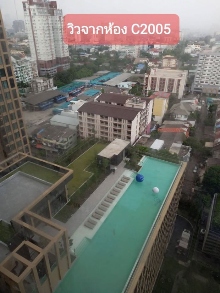 รูป ให้เช่าเดนิมจตุจักร ห้อง 1 BEDROOM PLUS วิวสระว่ายน้ำ ชั้น 20 พร้อมเฟอร์นิเจอร์และเครื่องใช้ไฟฟ้า - รูปที่ 18/37