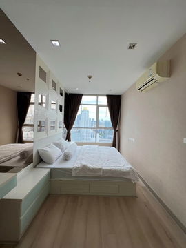 Ideo Verve Ratchaprarop【𝐑𝐄𝐍𝐓】🔥This room is bright in every corner. The cozy style will energize you every morning.🔥  Contact Line ID: @hacondo