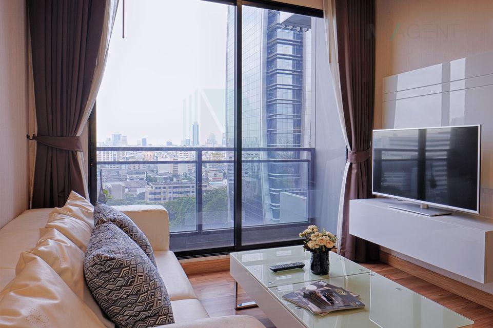 picture For Rent Condo IVY AMPIO Building 1, Floor 12,1 bed room, Room size 44.00 sqm - 1/8