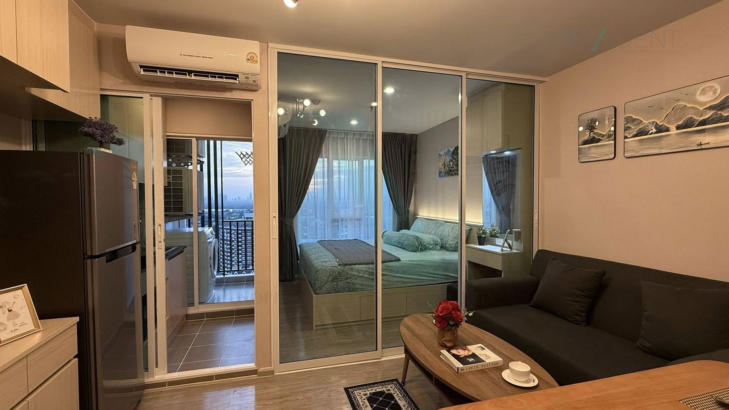 picture 🚩 For Rent Condo REGENT HOME BANGNA Building B, Floor 23,1 bed room, Room size 28 sqm - 4/8