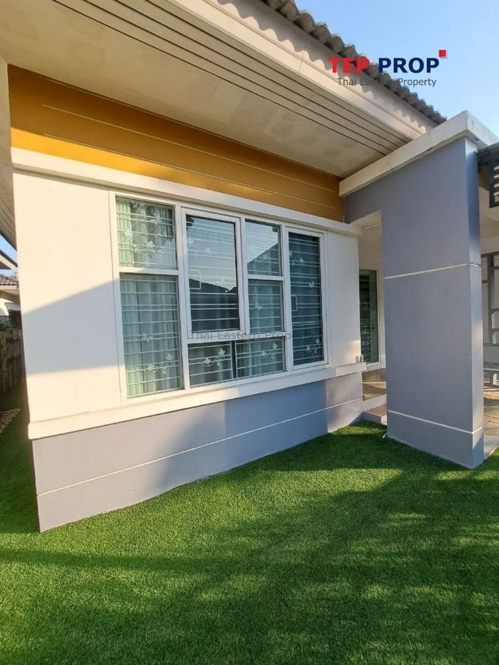 รูป ขายบ้านเดี่ยวราคาถูก พร้อมผู้เช่า พิกัด : บ้านพรภิรมย์สาย 11 นิคมพัฒนา ระยอง - รูปที่ 6/18