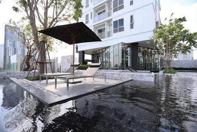 รูป 🏡ให้เช่าคอนโด :  เฮช คิว บาย แสนสิริ ทองหล่อ   (ST-02) - รูปที่ 9/10