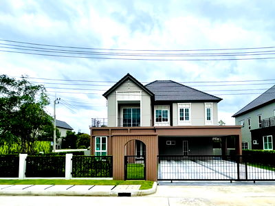 Houses for sale : 🏡 RIVER – Corner Plot | North-Facing | Near Garden | Save 2 Million THB