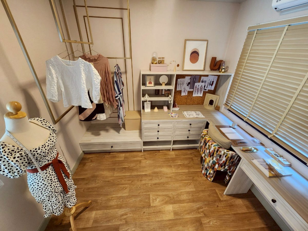 รูป 🏡ขายบ้านใหม่ใกล้สวน พร้อมตกแต่ง  สิริ เพลส พหลโยธิน 52 📍ใกล้ BTS สะพานใหม่ - รูปที่ 7/8