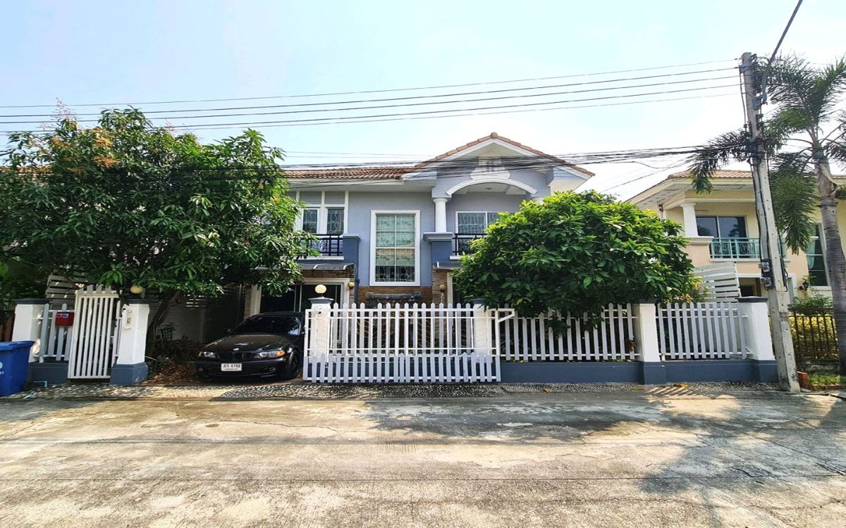 picture Single house for rent, Pruksa Village 6, Rama 2 - 1/12