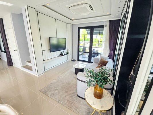 picture FOR RENT GRANDE PLENO SUKHUMVIT - BANGNA / 3 bedrooms 4 bathrooms / 74 Sqw. 160 Sqm. **90,000** NEW HOUSE. CLOSE TO MEGA BANGNA - 2/15