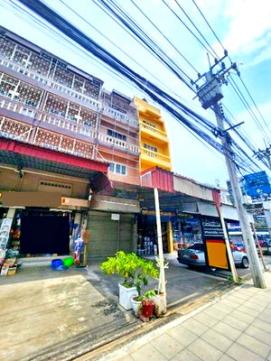 เช่าอาคารพาณิชย์ เขตมีนบุรี : ม.เกษมบัณฑิต ร่มเกล้า 2กม. ใหม่ไม่เคยอยู่! MRTตลาดมีนบุรี 900ม. ติดถนนใหญ่ ให้เช่าอาคารพาณิชย์ 5ชั้น 25ตร.วา. 495ตร.ม.