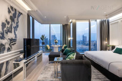 ให้เช่าคอนโด แอชตัน สีลม อาคาร 1 ชั้น 41 1 ห้องนอน ขนาด 50.00 ตรม ใกล้ รร. Pullman