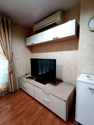 Condos for rent : Condo for rent, Park View Vibhavadi Lak Si (1 bedroom), 1st floor, Building A6, near the Red Line, Lak Si Station, IT Square, Don Mueang Airport