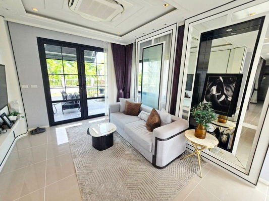 picture FOR RENT GRANDE PLENO SUKHUMVIT - BANGNA / 3 bedrooms 4 bathrooms / 74 Sqw. 160 Sqm. **90,000** NEW HOUSE. CLOSE TO MEGA BANGNA - 12/15