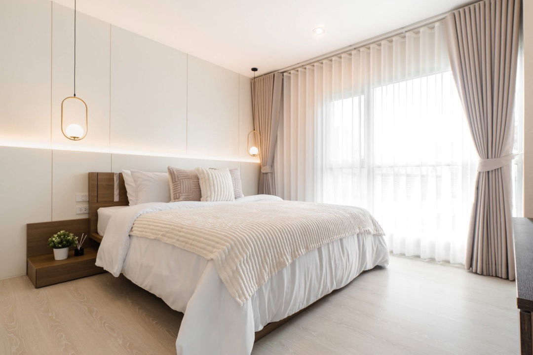 รูป ให้เช่า Aspire พระราม 9 (2 bed room) วิวทิศเหนือชัดเจนมาก ตกแต่งสวย พร้อมเข้าอยู่ - RW006734 - รูปที่ 3/8