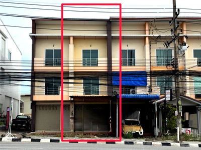 เช่าอาคารพาณิชย์ ศรีราชา ชลบุรี : ให้เช่าอาคารพาณิชย์ 3 ชั้น โครงการบูรพาแลนด์ สวนเสือ ศรีราชา ชลบุรี