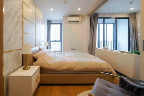 🎉 For rent condo Q CHIDLOM - PHETCHABURI Building 1, Floor 18,1 bed room, Room size 45.00 sqm