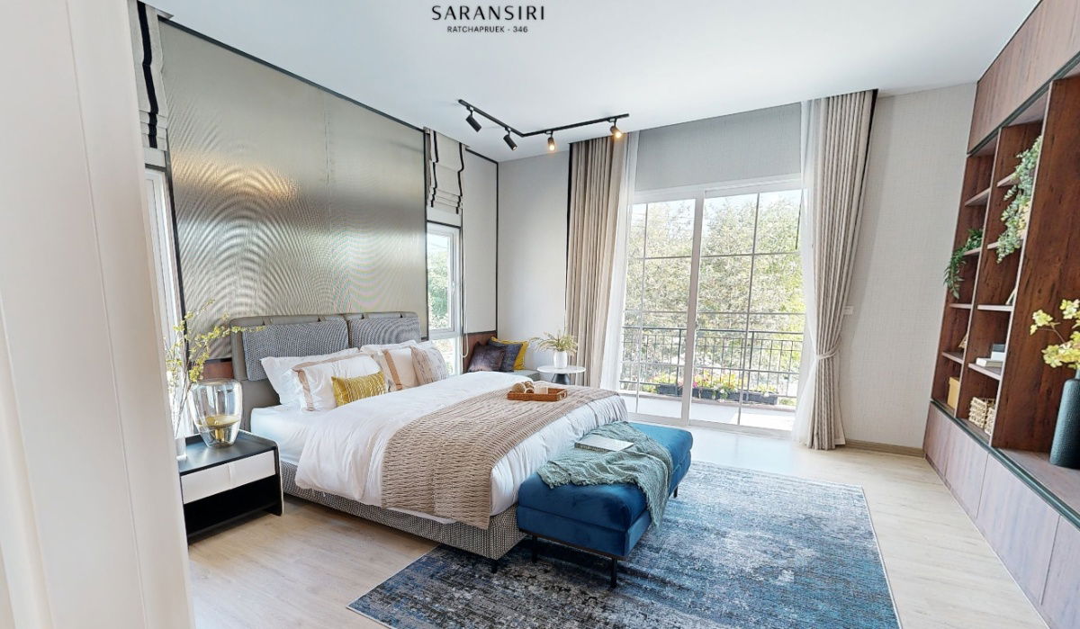 รูป ขายบ้านตัวอย่าง  สราญสิริ ราชพฤกษ์ 346 โครงการบ้านพร้อมอยู่จากแสนสิริ - รูปที่ 7/7