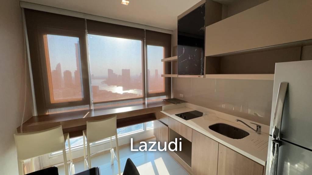 รูป 1 Bedroom 1 Bathroom 40 SQ.M Rhythm Sathorn - รูปที่ 1/5
