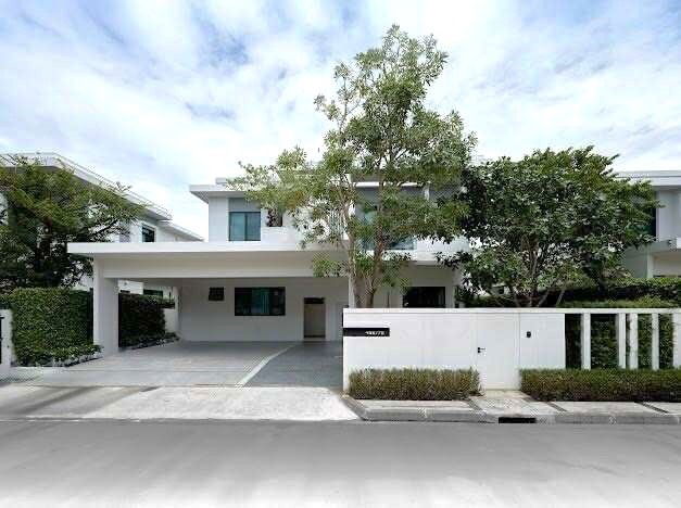 รูป ขายบ้านเดี่ยวสุดสวยพร้อมอยู่ โครงการมัณฑนา กม.15 ติดถนนบางนา-ตราด บางพลี สมุทรปราการ. - รูปที่ 1/9