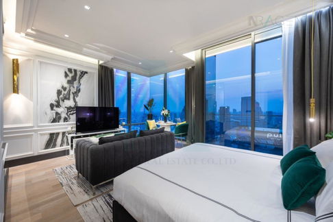 🎉Special room!🎉 ให้เช่าคอนโด แอชตัน สีลม อาคาร 1 ชั้น 41 1 ห้องนอน ขนาด 50.00 ตรม ใกล้ รร. Pullman