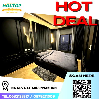 คอนโดให้เช่า : #R5356 ให้เช่าคอนโด Na Reva Charoennakhon