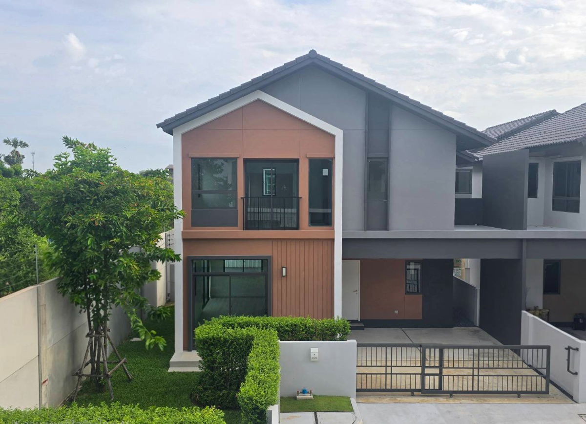 รูป ** ขายบ้านใหม่ แบรนด์อณาสิริ ทำเลหลังมุมสวย [ ราคาดีพร้อมโอน ] - รูปที่ 1/18