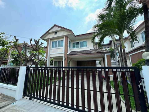 B998 2-storey detached house for rent, Sammakorn Village, Soi Ramkhamhaeng 112