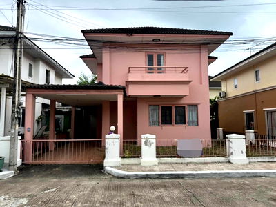 บ้านเดี่ยว ถนนจอมเทียนสาย 2 : ขายบ้านเดี่ยว บ้านสวนลลนา ชัยพฤกษ์ 2