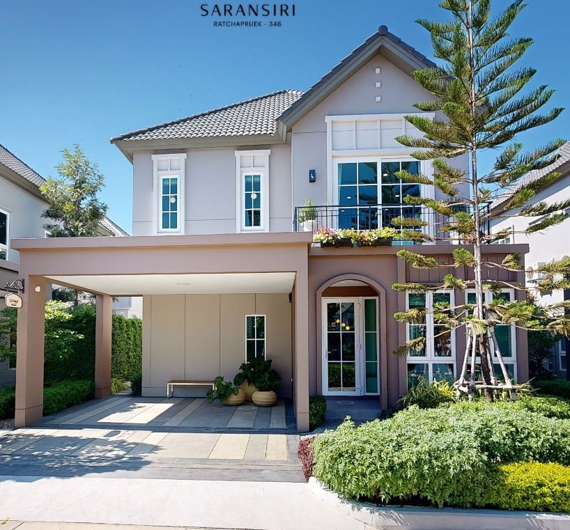 รูป ขายบ้านตัวอย่าง สราญสิริ ราชพฤกษ์ 346 โครงการบ้านพร้อมอยู่จากแสนสิริ - รูปที่ 1/15