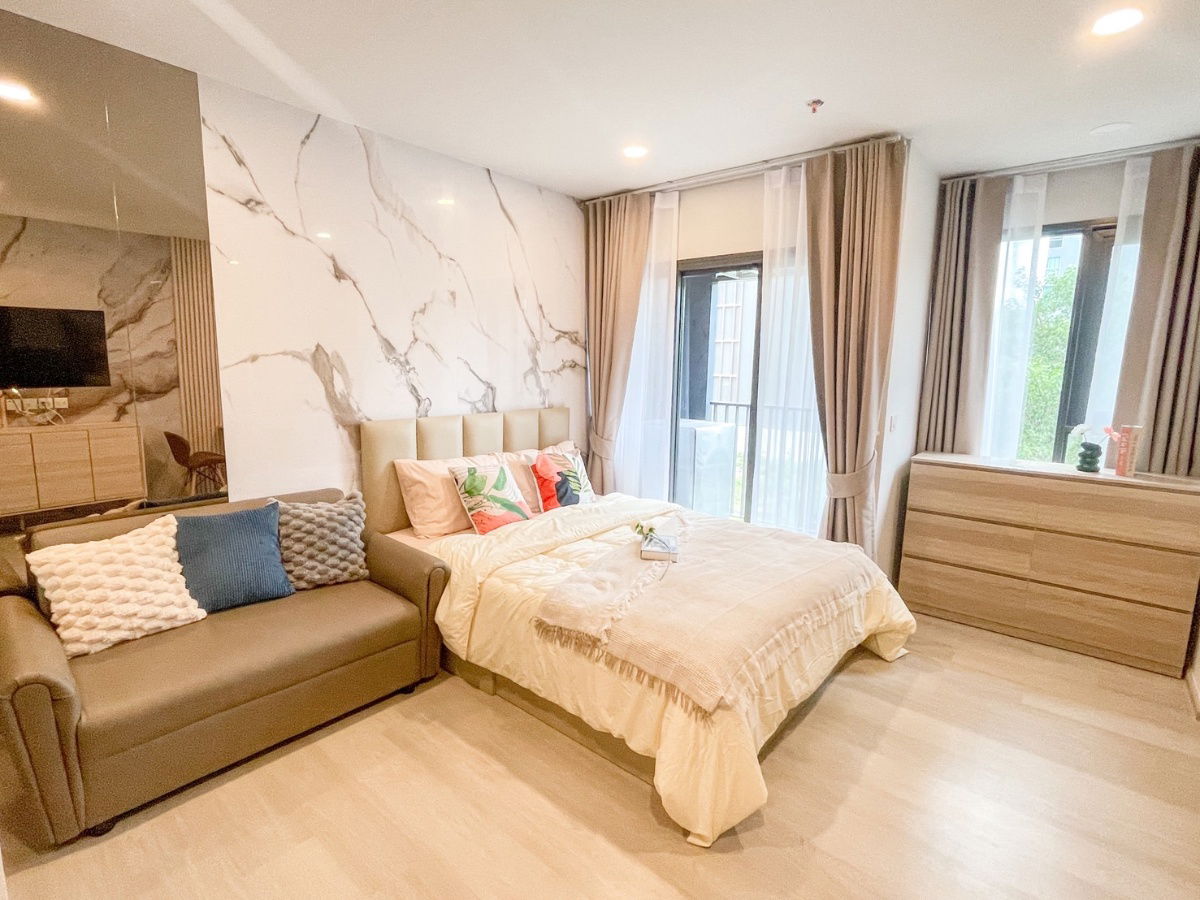 รูป Aspire Onnut Station, คอนโดส่วนกลางสวยมาก, ห้องสตูดิโอสวยจึ้ง,  ค่าเช่า 16k  - รูปที่ 2/20