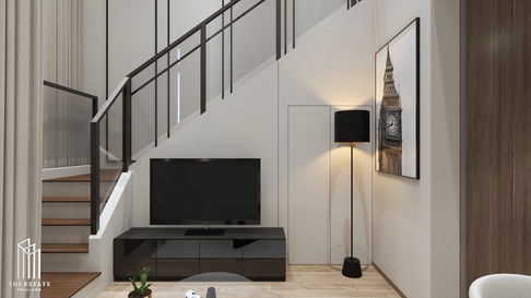 For rent Whizdom The Forestias (Mytopia) Large Duplex Room 46.28 sq.m. 1 bedroom @38,000 Baht