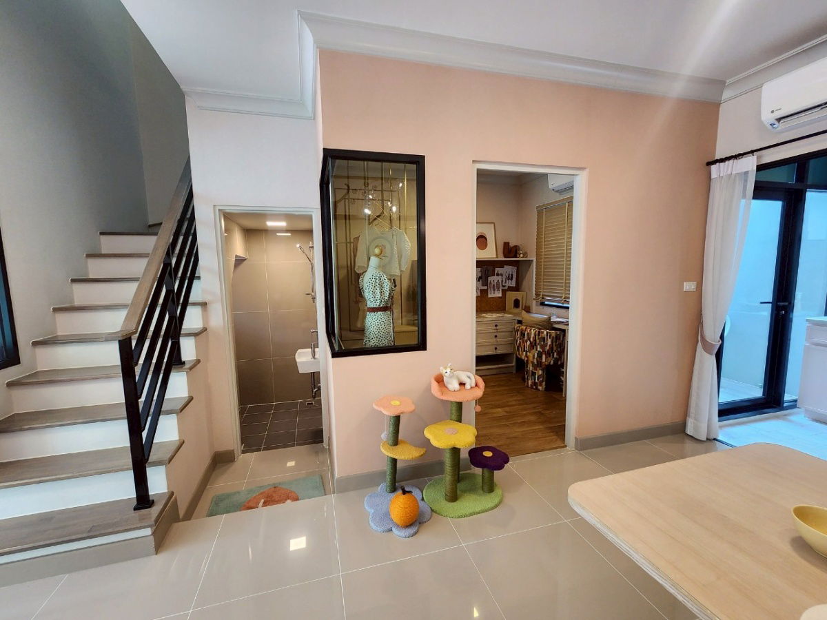 รูป 🏡ขายบ้านใหม่ใกล้สวน พร้อมตกแต่ง  สิริ เพลส พหลโยธิน 52 📍ใกล้ BTS สะพานใหม่ - รูปที่ 8/8