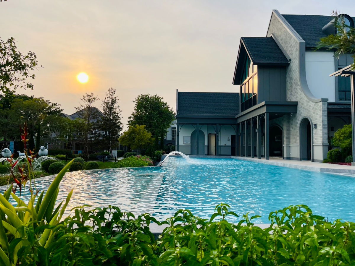 รูป 🏡✨ บ้านตัวอย่าง LUNA หลังมุม 245/8 | ฮวงจุ้ยดี ทิศใต้ หน้าบ้านโล่ง รับทรัพย์เต็มหลัง - รูปที่ 13/15