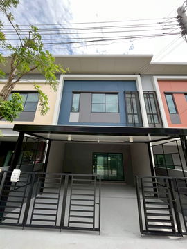 ขายบ้าน 2 จอดรถ หน้าสวน ราคาพิเศษ 3.39 ล้าน โครงการสิริเพลส บางใหญ่ 