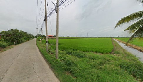 ขาย ที่ดินเปล่า 2 แปลง สีเขียว ปทุมธานี ลาดหลุมแก้ว ระแหง เหมาะทำ หมู่บ้านจัดสรร 31-1-70 ไร่