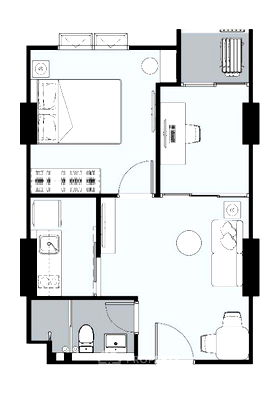 Condos for sale : 1-BR Condo at Supalai Parc Ekkamai-Pattanakarn near ARL Ramkhamhaeng (ID 1784019)