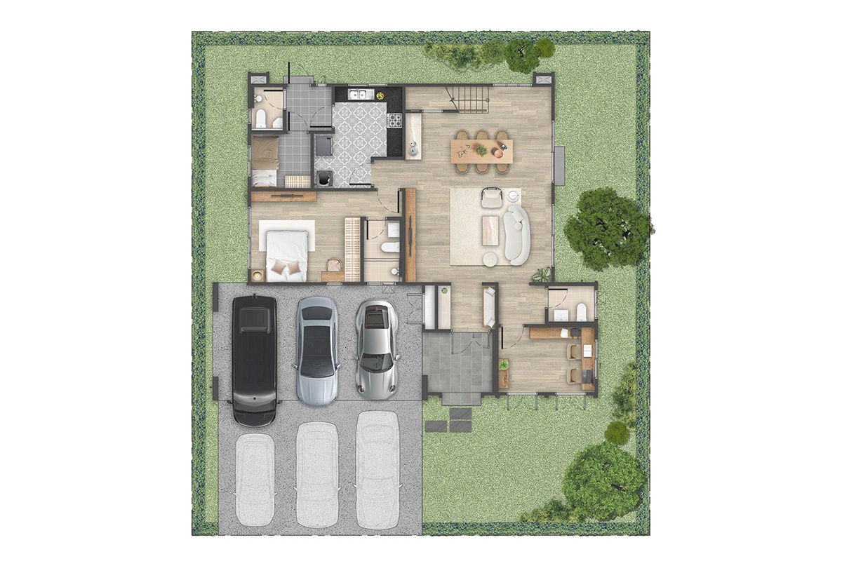 รูป 🏡 RIVER – บ้านเดี่ยวแปลงมุม ทิศเหนือ ใกล้สวนส่วนกลาง | ลดพิเศษ 2 ล้านบาท - รูปที่ 12/13