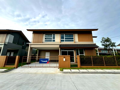 Houses for sale Muang Pathum Thani Pathumthani : Single house ready to move in, Anasiri Project, Bangkok-Pathum Thani 2, new phase open