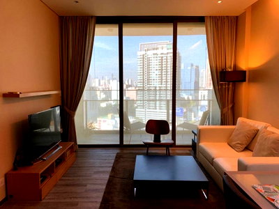 เช่าคอนโด BTS พร้อมพงษ์ : Rent AEQUA Sukhumvit 49 Fully Furnished 1bed 55sqm. 45,000 baht