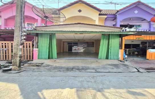 รูป ขาย ทาวน์โฮม เดินทางสะดวก แหล่งชุมชน หมู่บ้านหรรษา เพชรเกษม93 128 ตรม 16 ตรว - รูปที่ 1/9
