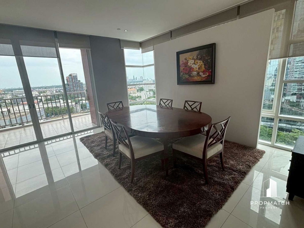 รูป ✨Flash Deal ✨Fullerton Sukhumvit ( 3Bed 3Bath 170SQM.) แต่งครบพร้อมอยู่ !! เพียง 95,000  บาทต่อเดือน Tel.0981315848 @propmatch - รูปที่ 2/13