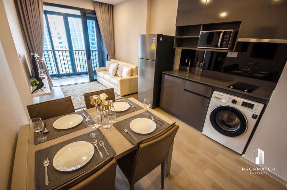 รูป ✨Flash Deal ✨ ASHTON Asoke  ( 2Bed 1Bath 46.86SQM.) แต่งครบพร้อมอยู่ !! เพียง 50,000  บาทต่อเดือน Tel.0981315848 @propmatch - รูปที่ 2/7