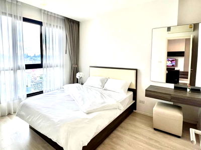 Condos for rent : WS1755 🌆 Luxury condo for rent, Quinn Ratchada 17, near MRT Sutthisan, only 25,000 baht/month.